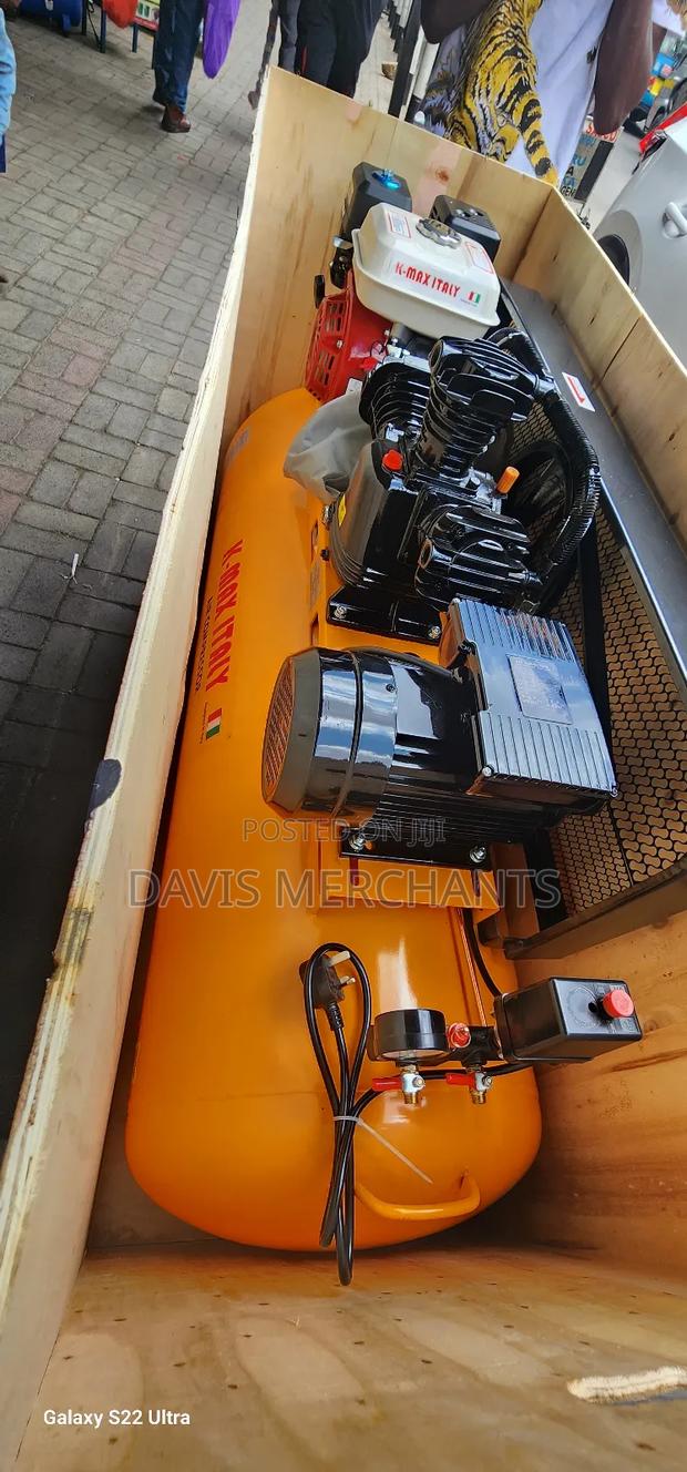 Air Compressor Machine 300l Capacity Petrol and Electric