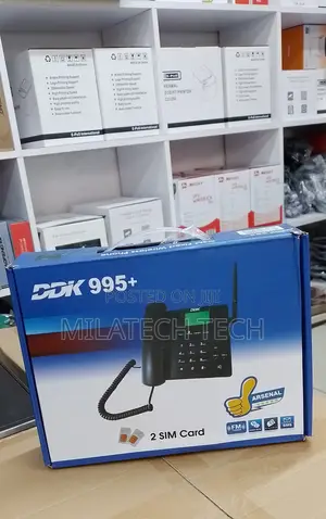 DDK 995+ GSM Desk Phone With Dual Sim