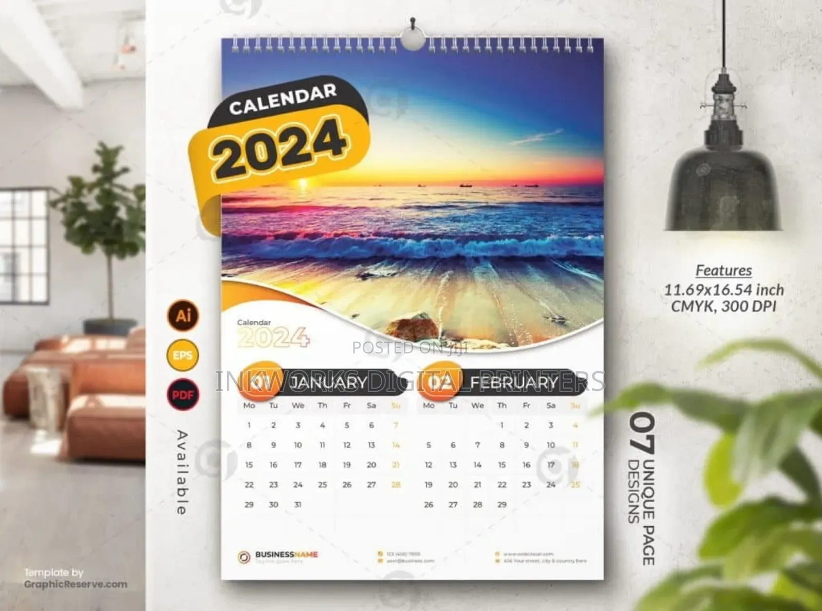 Calendar Printing Awesome Resolution