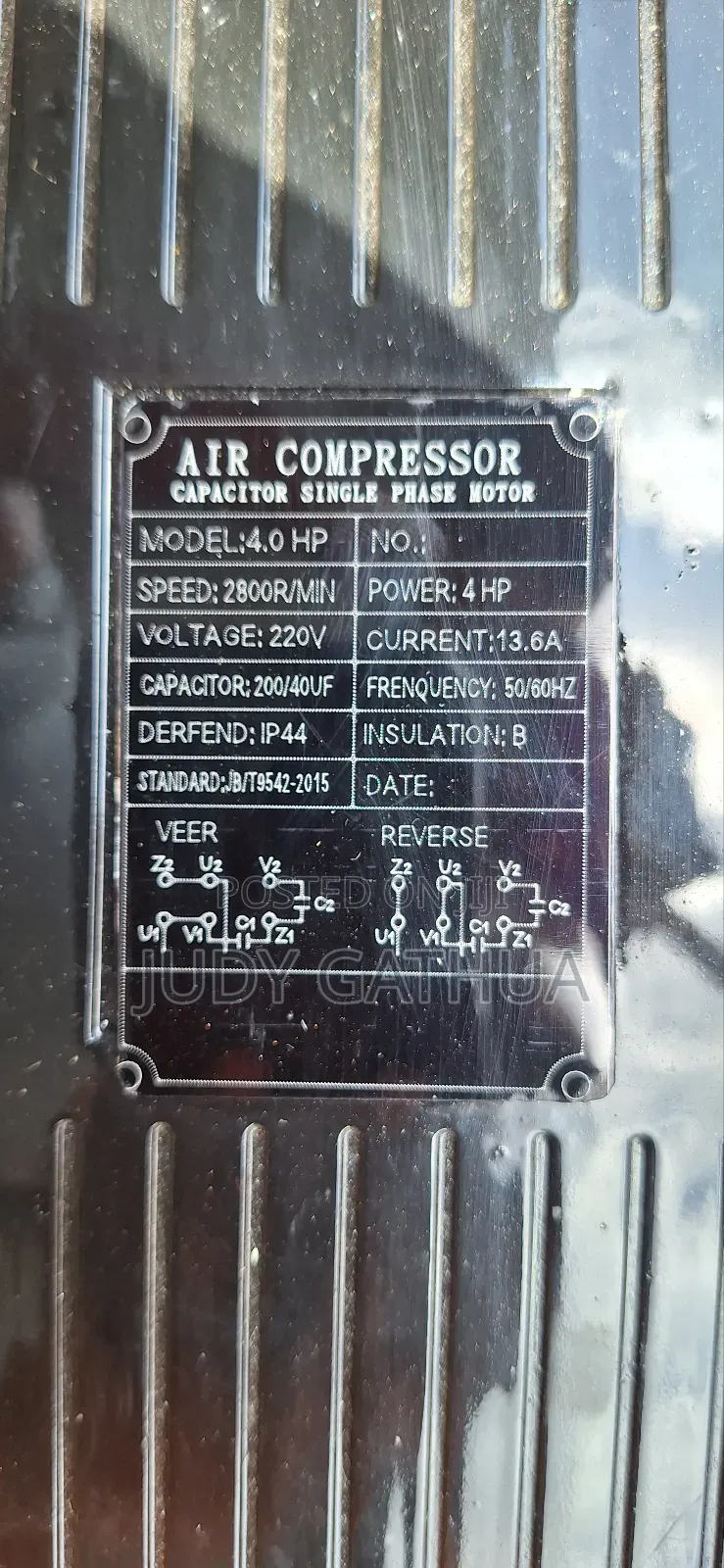 Compressor 300l Both Petrol And Electric