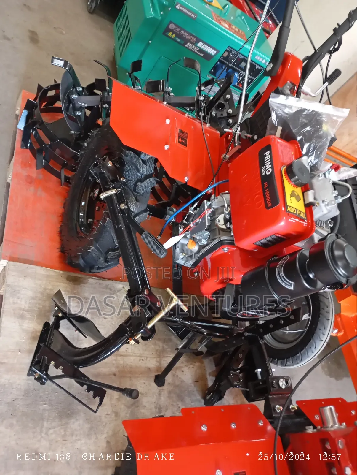 Walking Tractor 16hp With Key Start