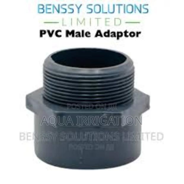 90mm PVC Male Adapter