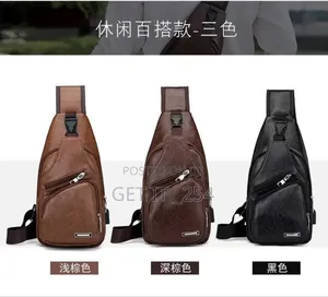 _Leather Chest Bags_ _In Stock Fully _
