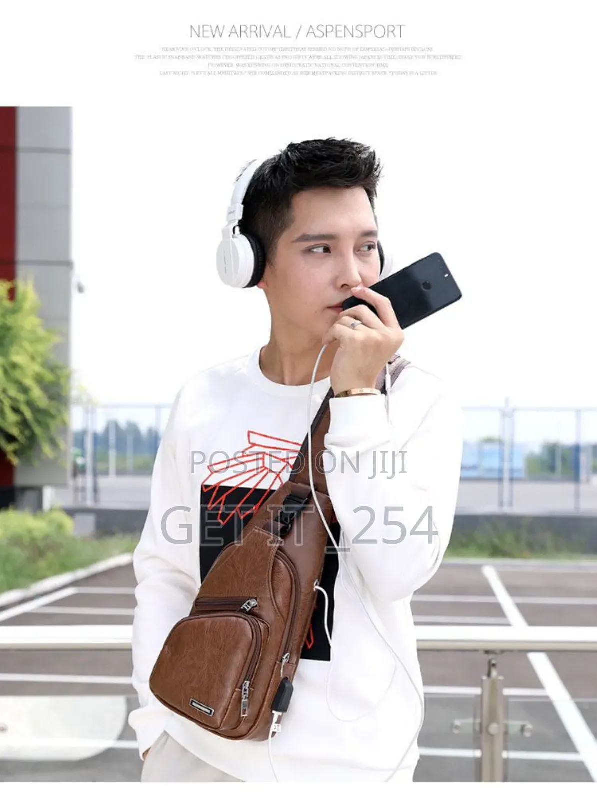 _Leather Chest Bags_ _In Stock Fully _