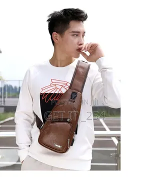 _Leather Chest Bags_ _In Stock Fully _
