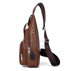 _Leather Chest Bags_ _In Stock Fully _