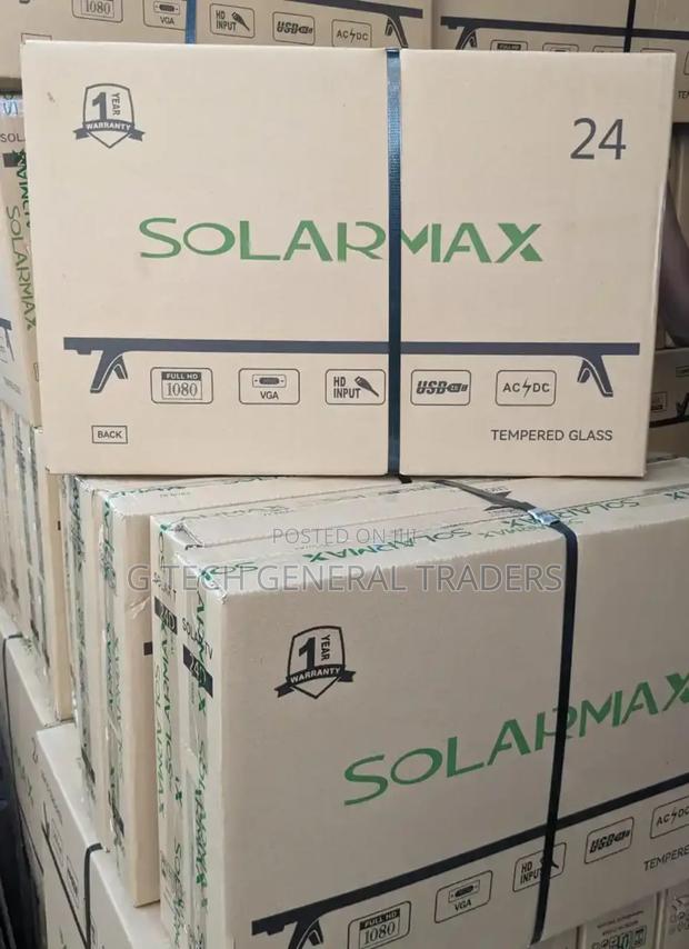 Solarmax 24" Digital Led Tv, Inbuilt Decoder Free Channels - main view