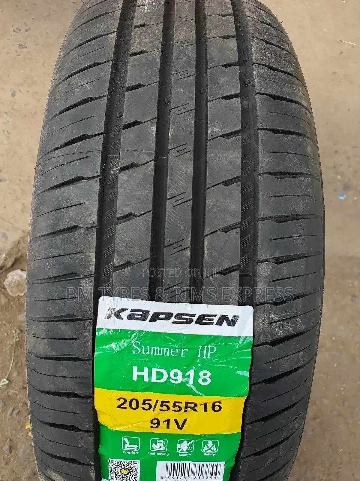 205 /55 R16 Kapsen Tyres.