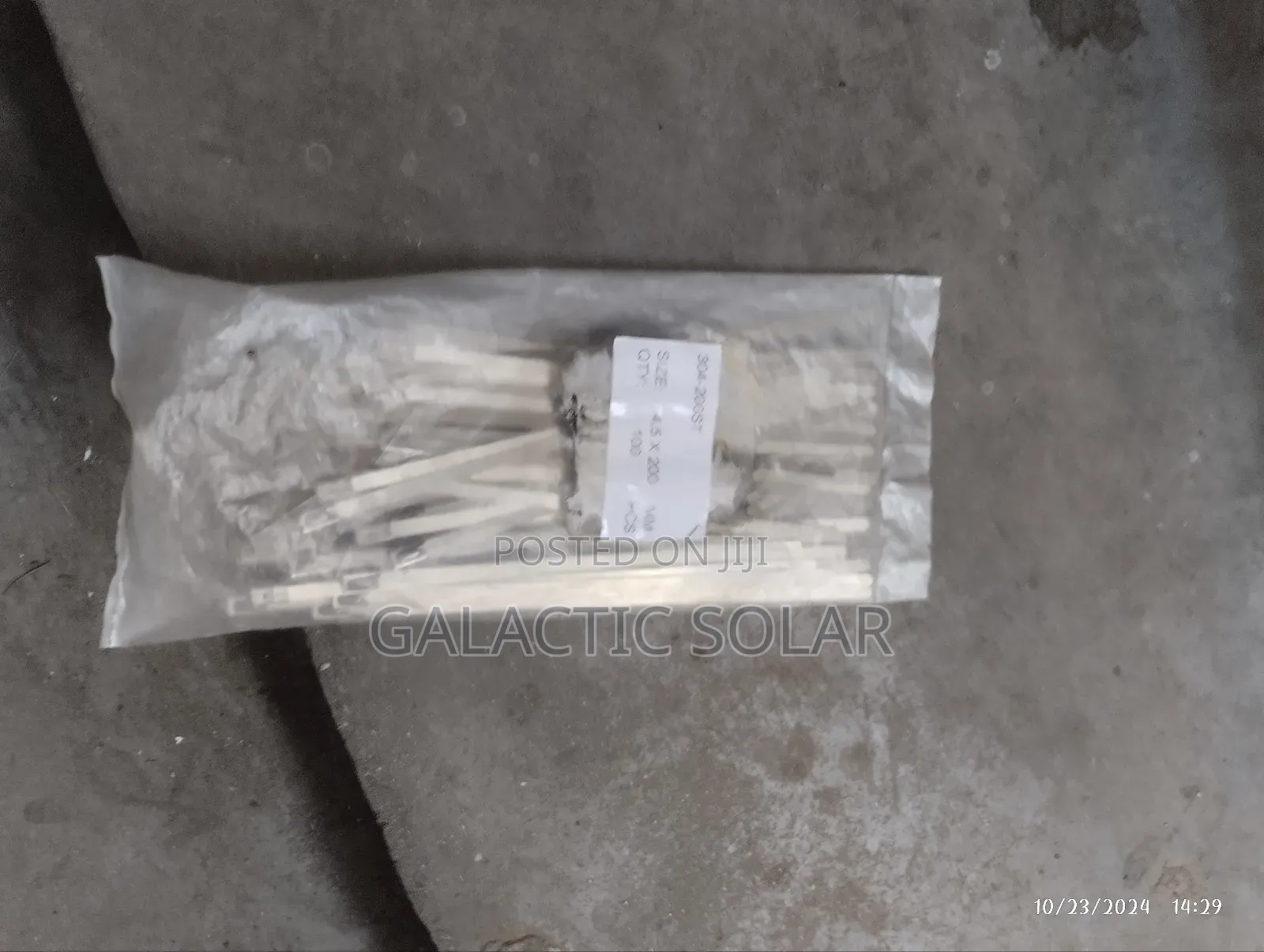 Metallic Cable Ties 8*350mm