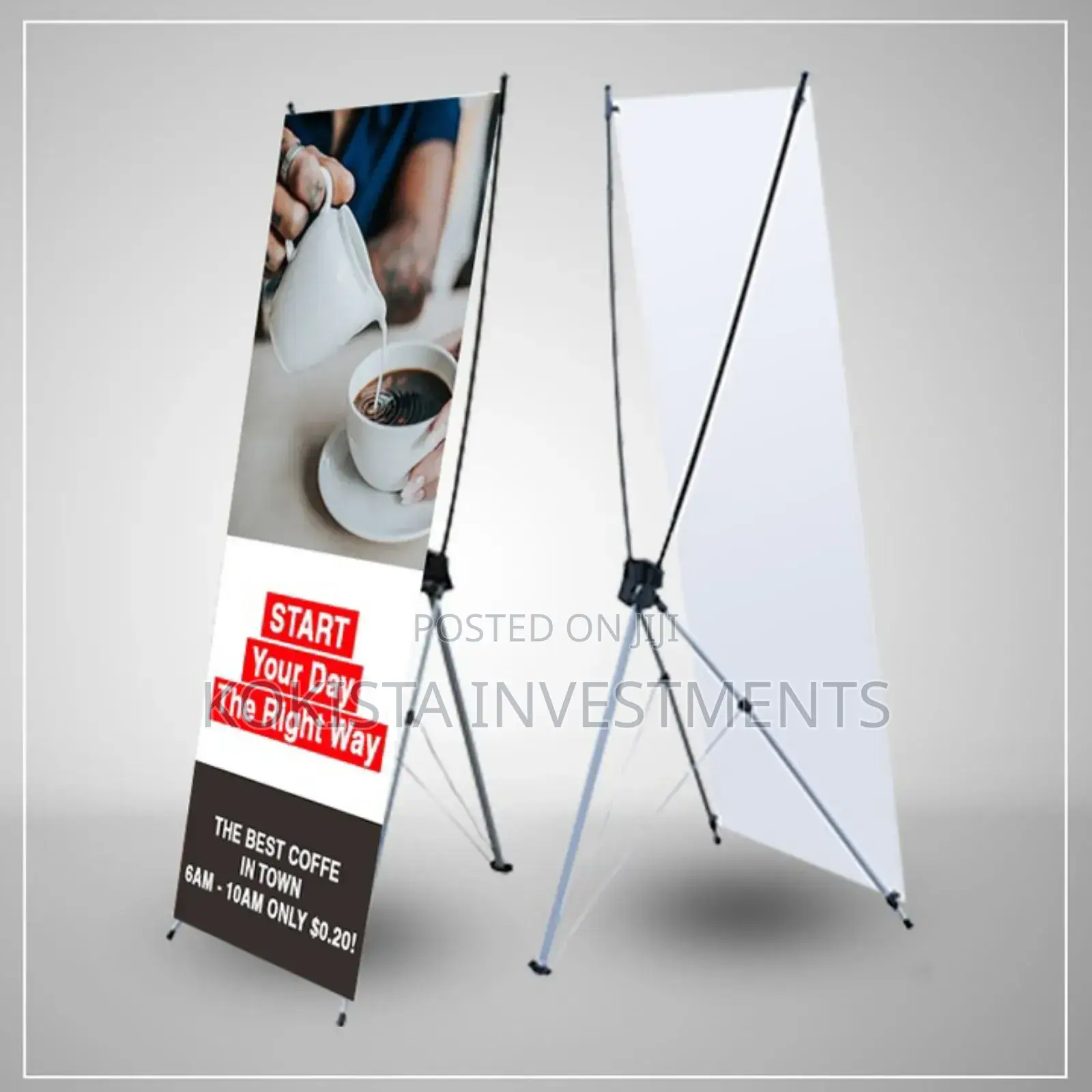 X- Banners for Outdoor Use