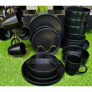24pcs Black Dinner Set24pcs Black Dinner Set