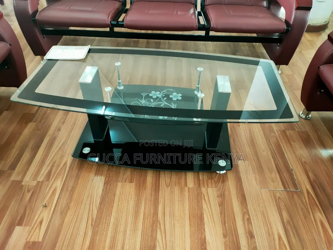 Coffee Tables: Modern Glass Designer Coffee Table