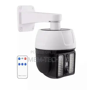 Solar Light Solar Powered Simulation Monitoring Dummy Camera