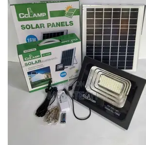 Cclamp Solar Powered Auto Dusk to Dawn 100W