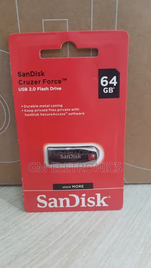 The Sandisk Cruzer Force 64gb Usb 2.0 Flash Drive (New)