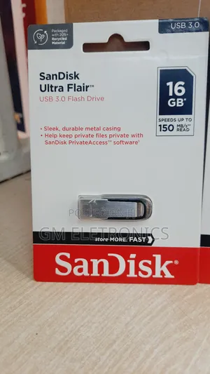 The Sandisk Ultra Flair Usb 3.0 Flash Drive, Class 10.( New)