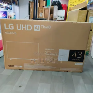 Lg Ur78 43 Inch Smart Uhd Tv Late 2023