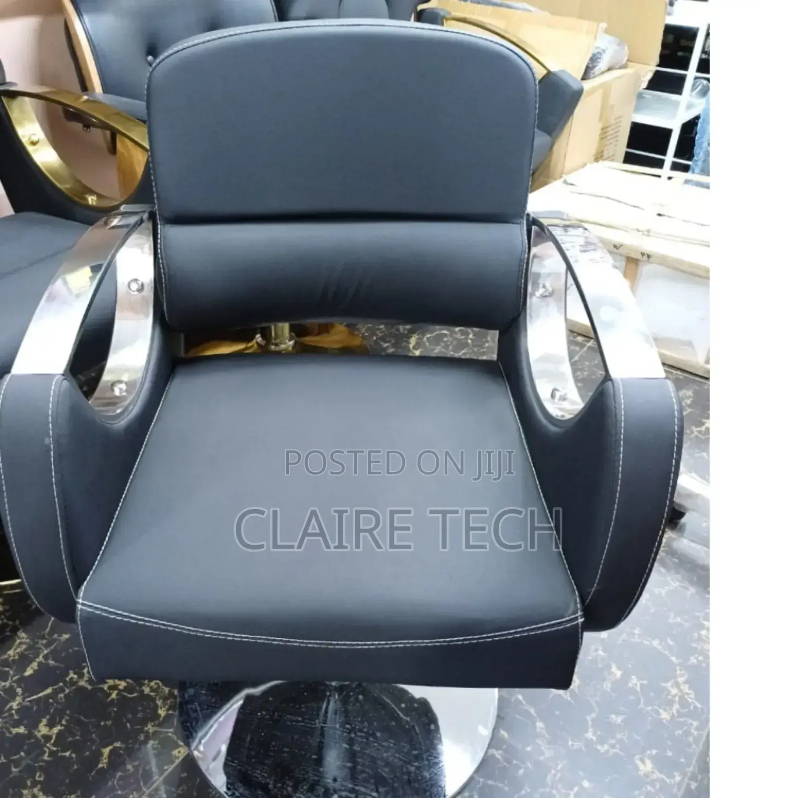 New Grey Barber Chair/Classic Barber Chair