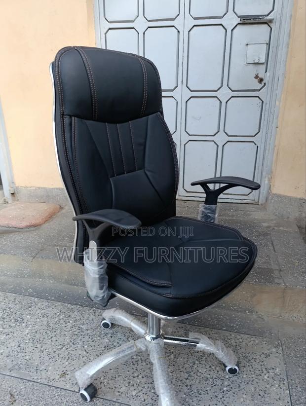 Generic Pure Leather Office Chair - main view