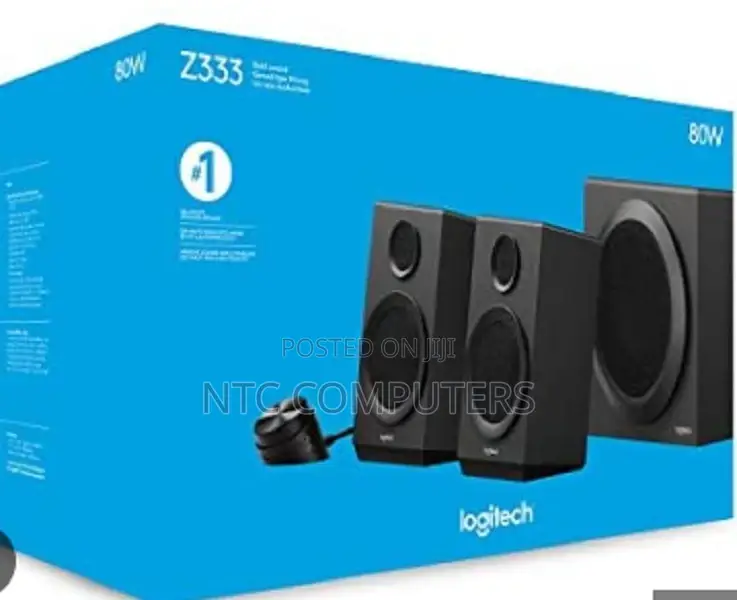 Logitech Z333 Speaker System 2.1 - Black - 3.5 Mm - Uk