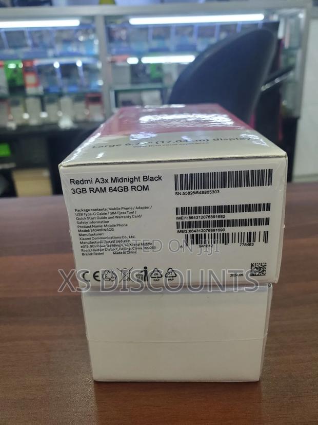New Oppo A3x 64 GB Black - thumbnail 2