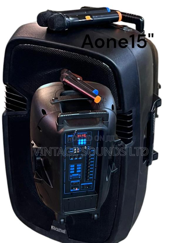ACTIVE PORTABLE SPEAKER AONE 15 “ + 2mics