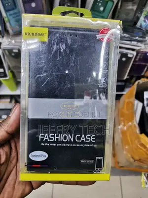 Universal Richboss Case for Tecno Phantom 6 Plus-Black