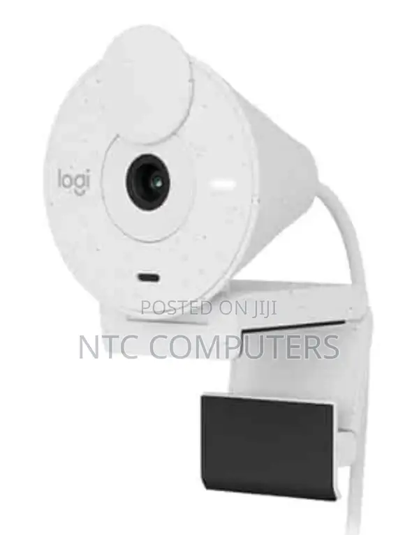 Logitech Brio 300 Full Hd Webcam - Off-White - Usb