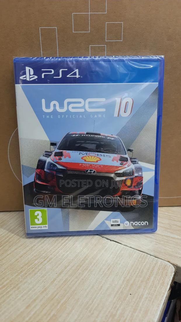 WRC 10 for PS4. - main view