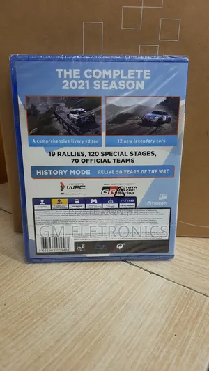 WRC 10 for PS4.