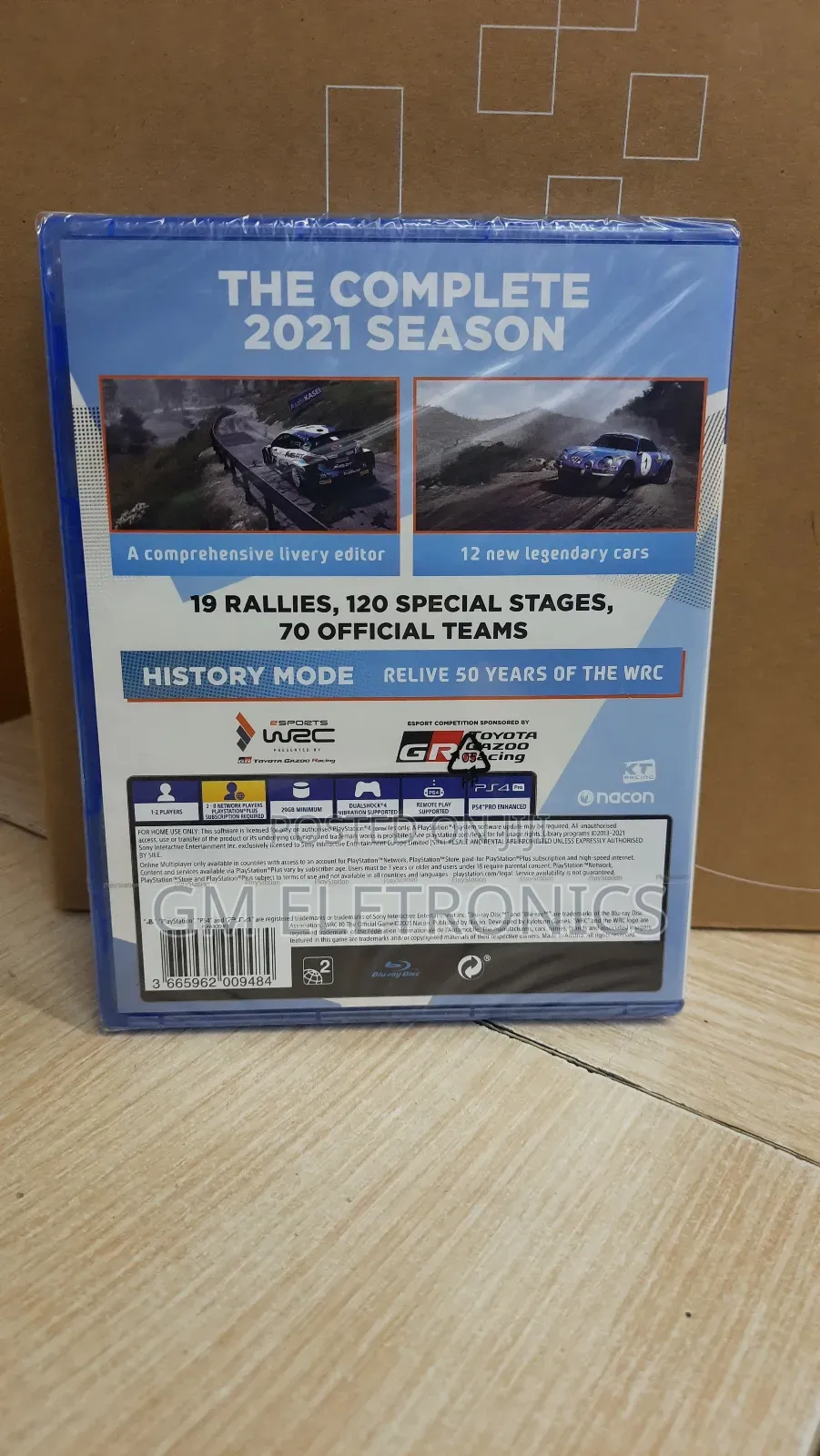 WRC 10 for PS4.
