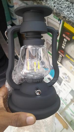 Solar Rechargeable Lantern and Hand Crank Lamp - thumbnail 2