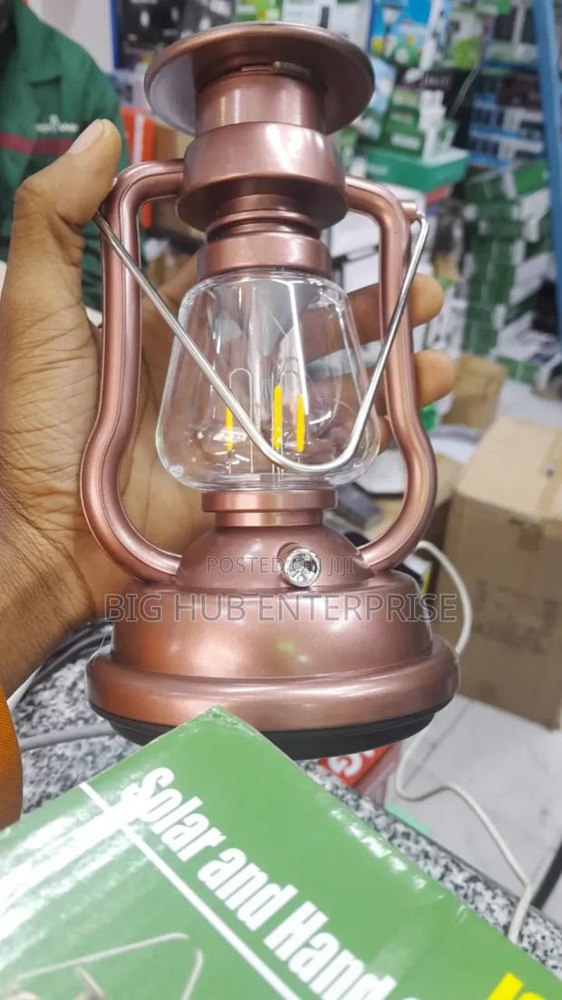 Solar Lantern and Hand Crank Lamp - main view