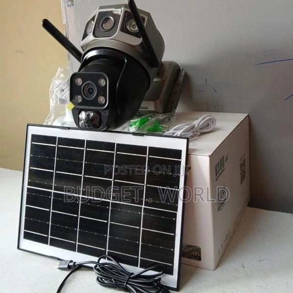 Video Resolution Wireless Solar Camera 4g PTZ 3 Lenses - main view