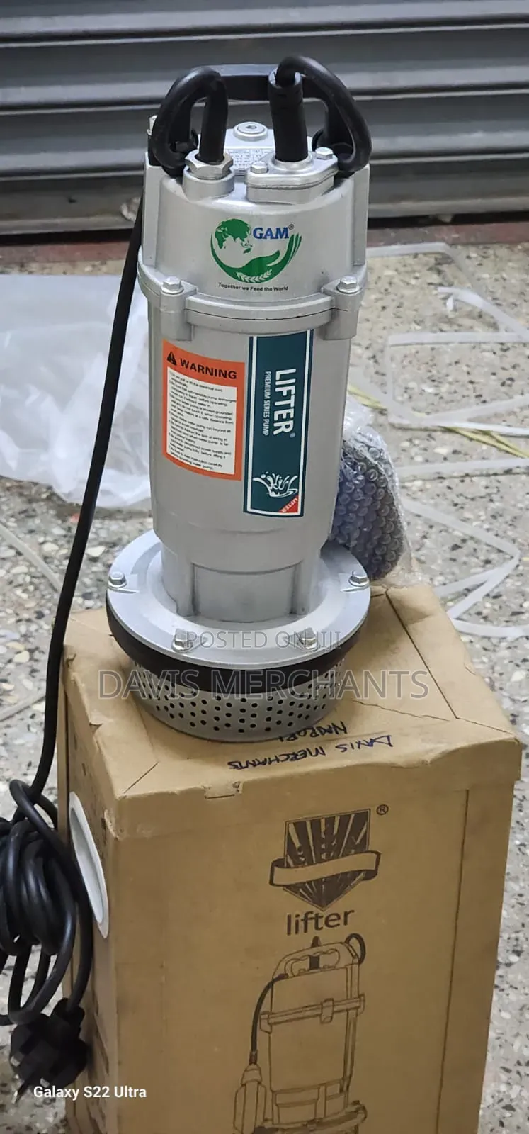 New Arrival for 1HP Lifter Pump