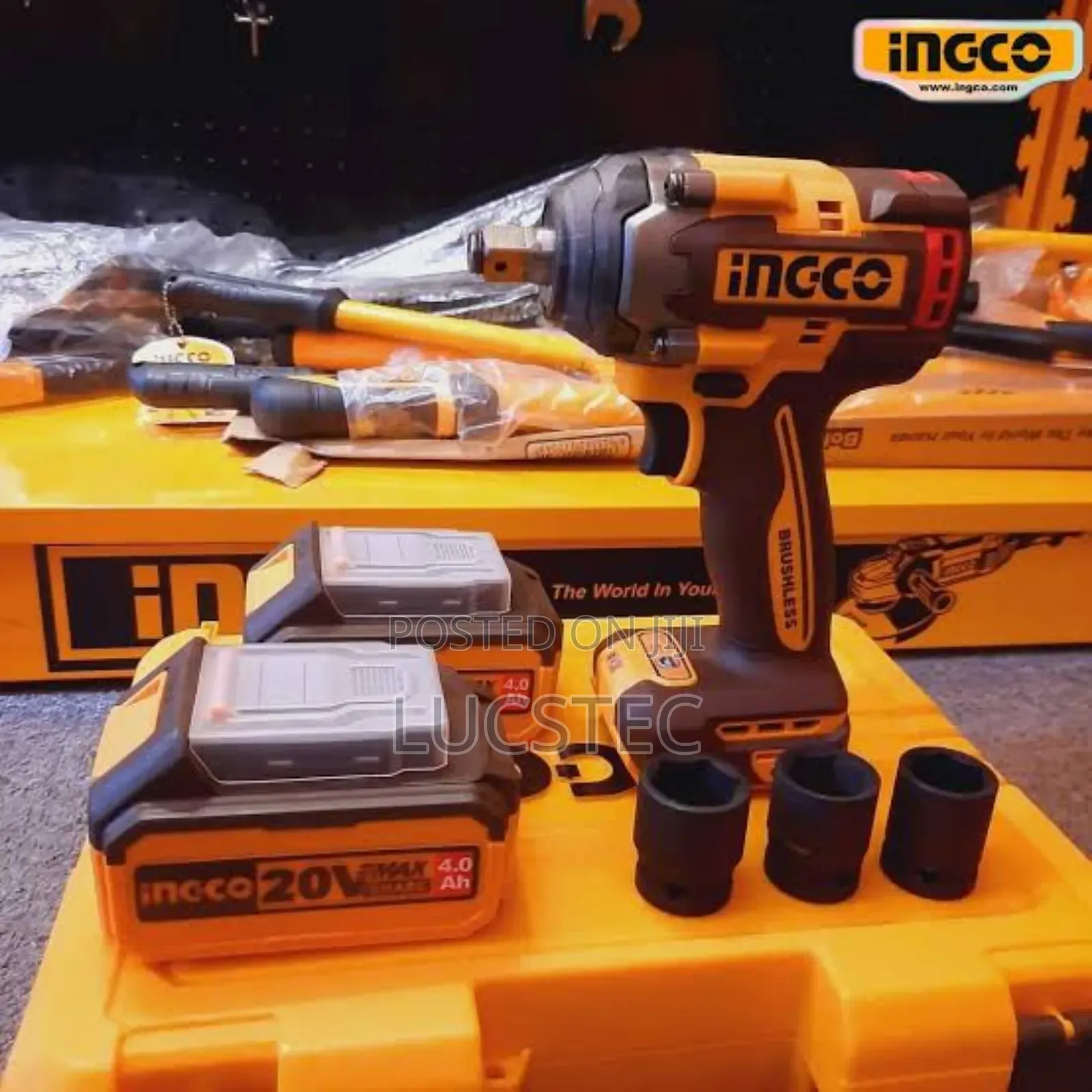 850nm Lithium-Ion Impact Wrench 20v