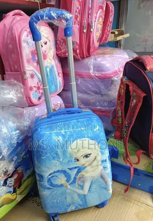 Kids Cartoon Themed Trolley Bags