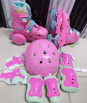 Quality Kids Beginner Trainers ( Skates Protective Gear) - thumbnail 2