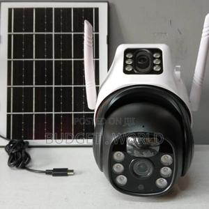 Double Screen 4g Solar Powered CCTV Camera