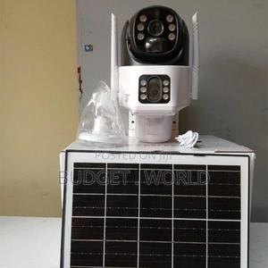 V380 4g Solar Dual Lens Outdoor Wireless Dome Camera