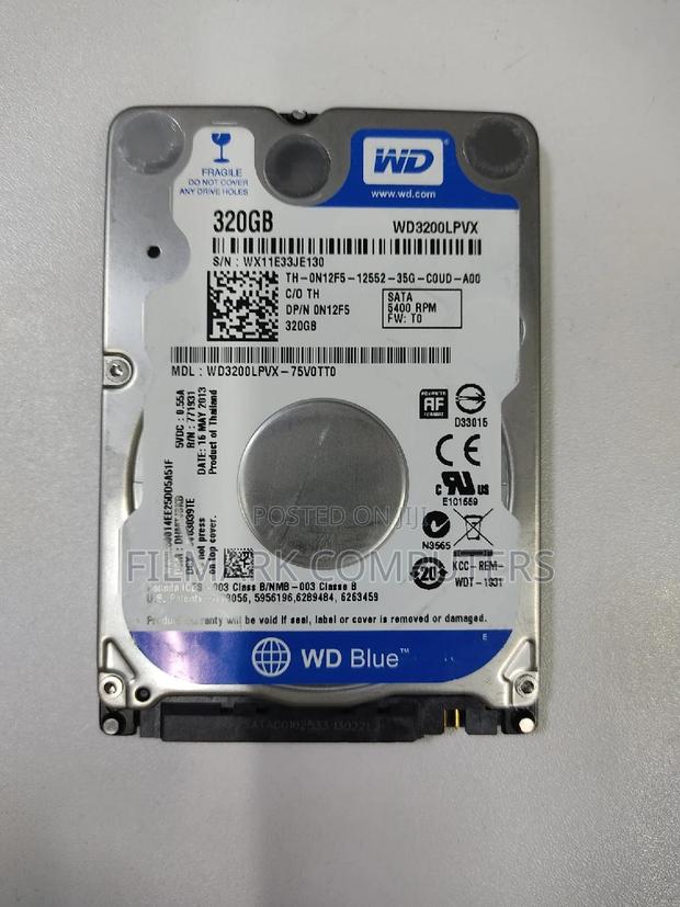 Laptop 320gb Hard Drive