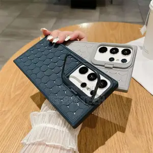 Samsung A35 Water Cube Phone Case Magnetic Bracket Heat Diss