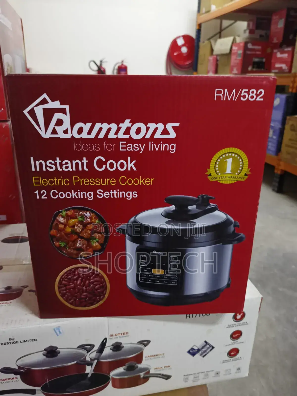 Hot Deal6 Litres Ramtons Electric Pressure Cooker