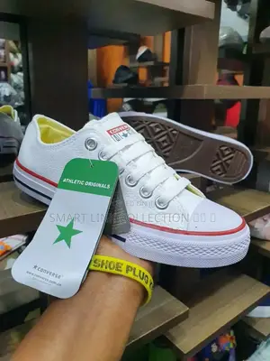 Leather Converse*White*