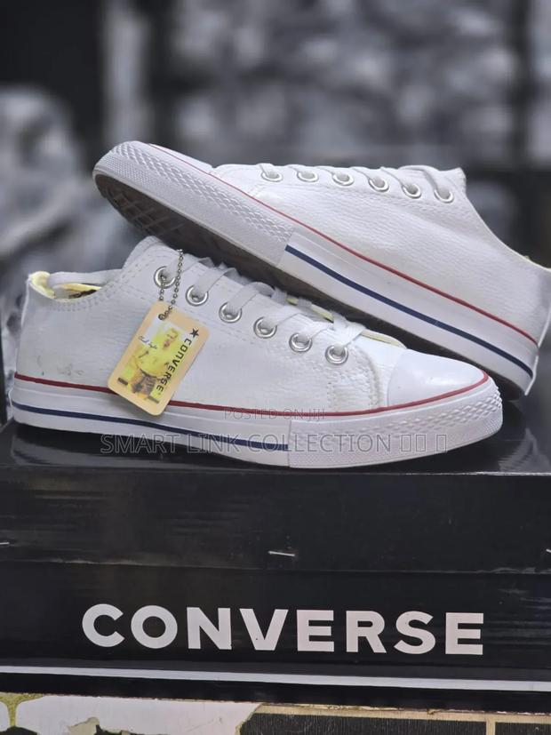 Leather Converse*White* - thumbnail 2