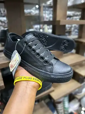 Leather Converse