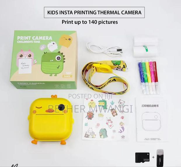 Kids Insta Printing Thermal Camera in Kenya - thumbnail 7