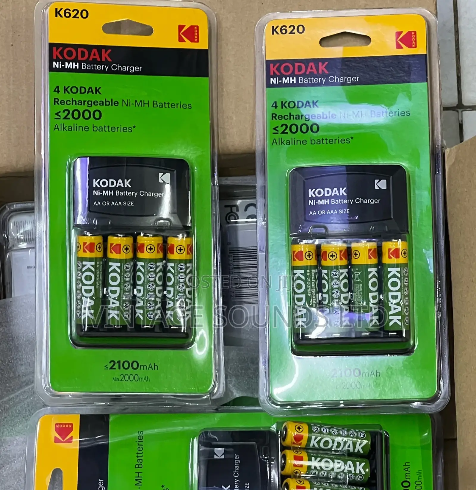 Kodak Aa Rechargeable Batteries Aa W/Charger 
