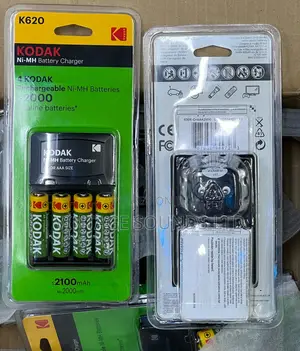 Kodak Aa Rechargeable Batteries Aa W/Charger 