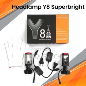 Top Quality H4 Y8 Mini Projector Led Bulb - Universal Fit